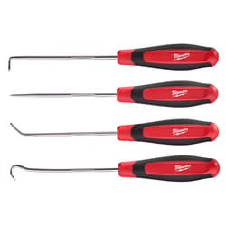 Milwaukee 4 in. Chrome Plated Steel Hook and Pick Set 4 pc