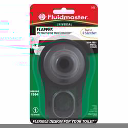 Fluidmaster Toilet Flapper Black Microban