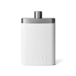 YETI 7 oz White Stainless Steel Single Wall Flask