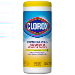 Clorox Lemon Disinfecting Wipes 35 ct 1 pk