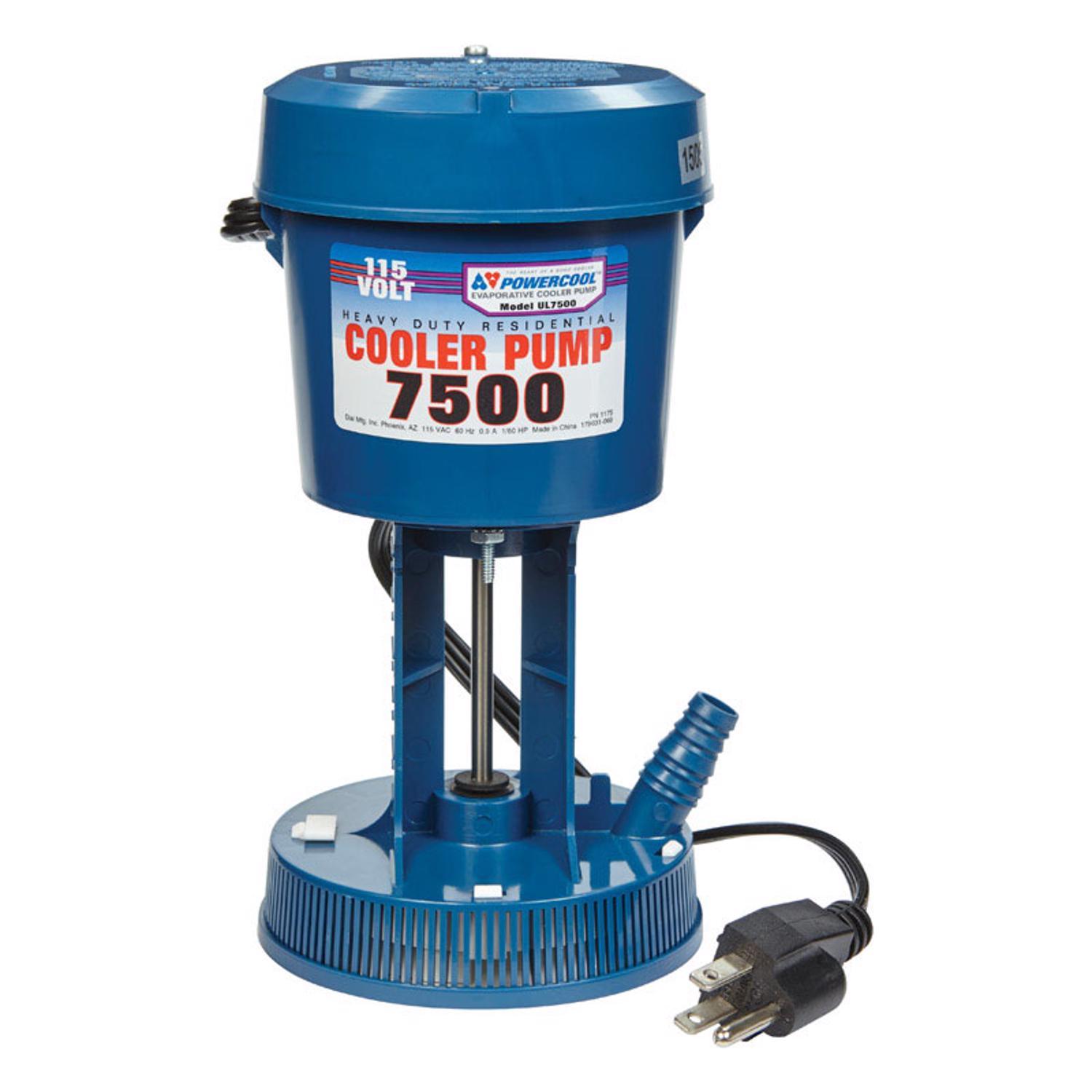 Dial 8-1/2 in. H X 4-1/2 in. W Blue Plastic Evaporative Cooler Pump Uae Electronic uaeelectronic.com