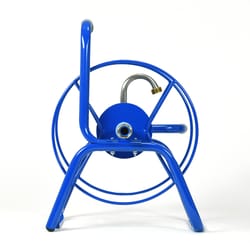 Yard Butler 75 ft. Blue Free Standing Hose Reel