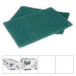 Scotch-Brite Heavy Duty Scouring Pad For Commercial Kitchen Cleaning 9 in. L 12 pk