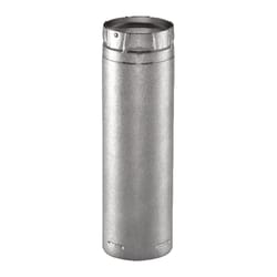 DuraVent 4 in. D X 12 in. L Stainless Steel Vent Pipe