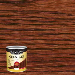 Minwax Semi-Transparent Mahogany Oil-Based Gel Stain 1 qt