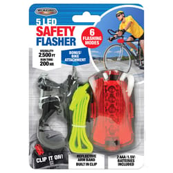 Blazing LEDz Safety Flasher Plastic 1 pk