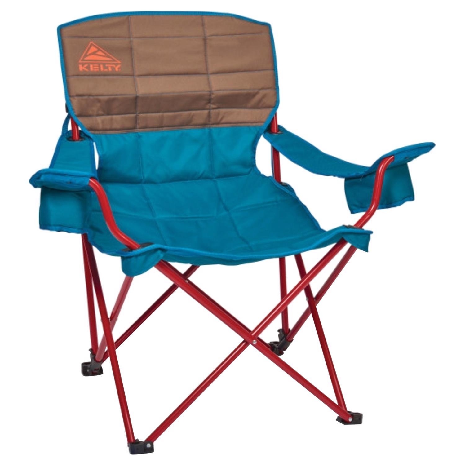Kelty Blue/Tan Camping Chair 37.5 in. H X 25 in. W X 24.5 in. L 1 pk Sansujyuku sansujyuku.com