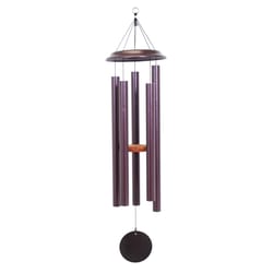 Shenandoah Melodies Plum Aluminum 47 in. Wind Chime