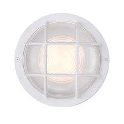 Westinghouse Textured White Hardwired 12 W LED Wall/Pillar Light 1 pk