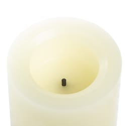 Sterno Home Cream No Scent Mini Pillar Candle