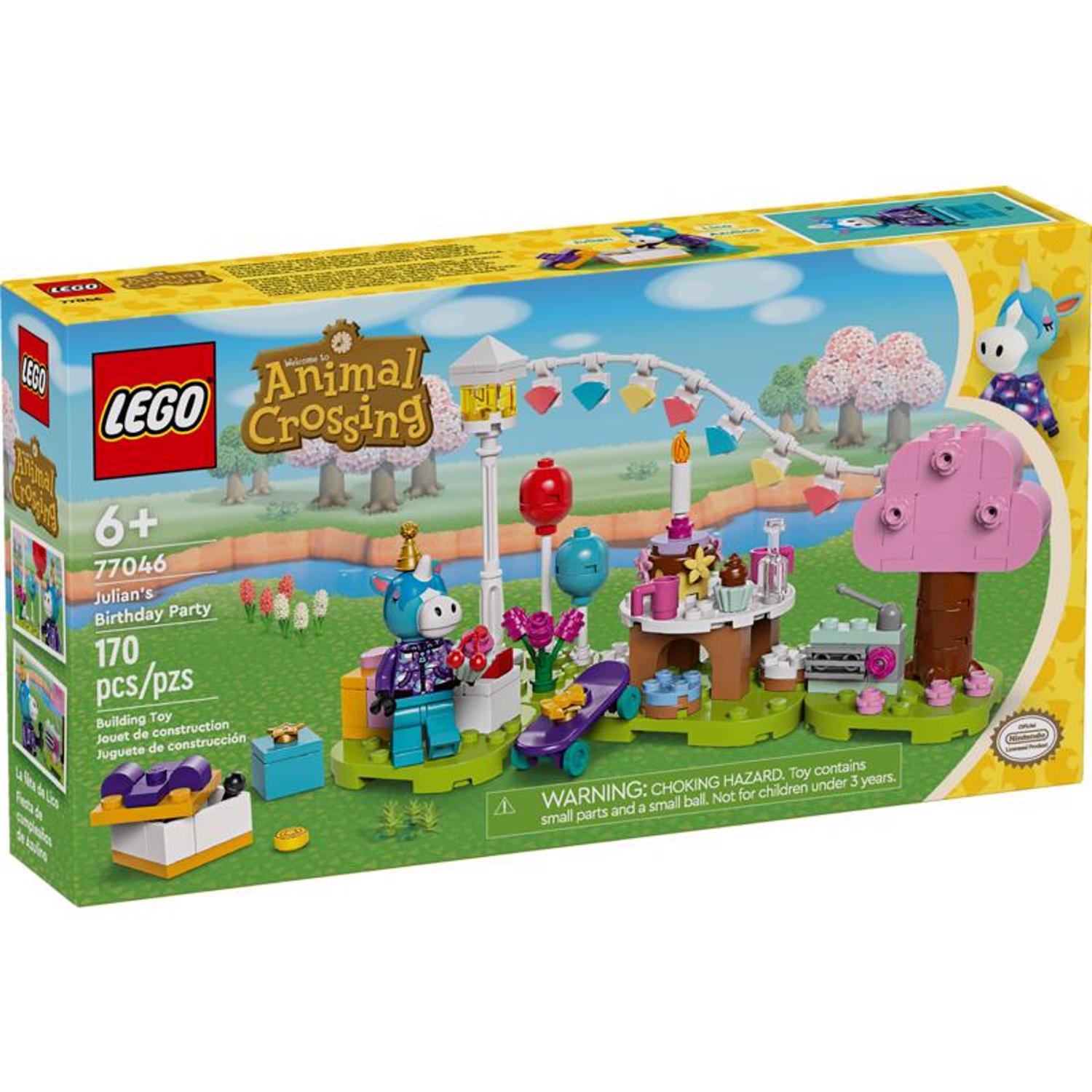 にな LEGO Animal Crossing Julian's Birthday Party Building Set