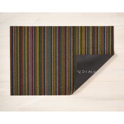 Chilewich 24 in. W X 36 in. L Multicolored Stripe PVC Vinyl Utility Mat