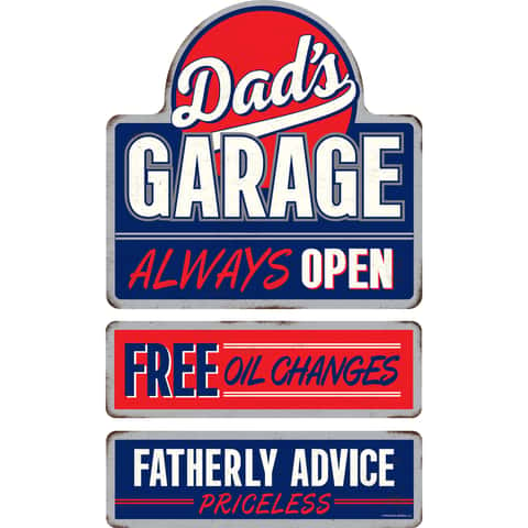 Open Road Brands Full Service Garage Wall Thermometer Embossed Metal 1 pc -  Ace Hardware