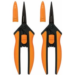 Fiskars Softgrip Stainless Steel Straight Edge Pruners