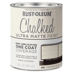 Rust-Oleum Chalked Ultra Matte Chiffon Cream Water-Based Chalk Paint 30 oz