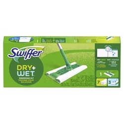 Swiffer Sweeper Dry & Wet 10 in. W Dry/Wet Sweeping Kit