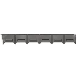 Master Mark Versa Edge 3 ft. L X 5.25 in. H Plastic Brown Poundable Edging