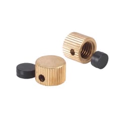 Homewerks Brass Drain Cap 2 pc