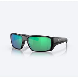 Costa Fantail Pro Black Frame Green Lens Polarized Sunglasses