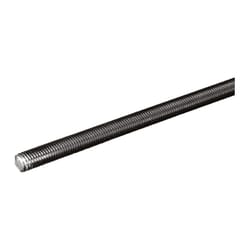 SteelWorks 1/2 in. D X 36 in. L Stainless Steel Threaded Rod