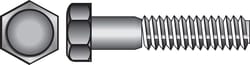 HILLMAN 3/4 in. D X 3-1/2 in. L Zinc Plated Steel Hex Bolt 20 pk