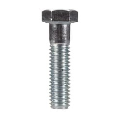 HILLMAN 3/8 in. D X 1-1/2 in. L Heat Treated Zinc Steel Hex Head Cap Screw 100 pk