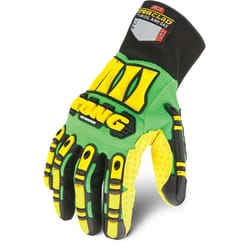 Ironclad Kong Men's Cut Resistant Gloves Yellow/Green 2X-Large 1 pk