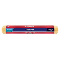 Wooster Super/Fab Fabric 18 in. W X 3/8 in. Regular Paint Roller Cover 1 pk