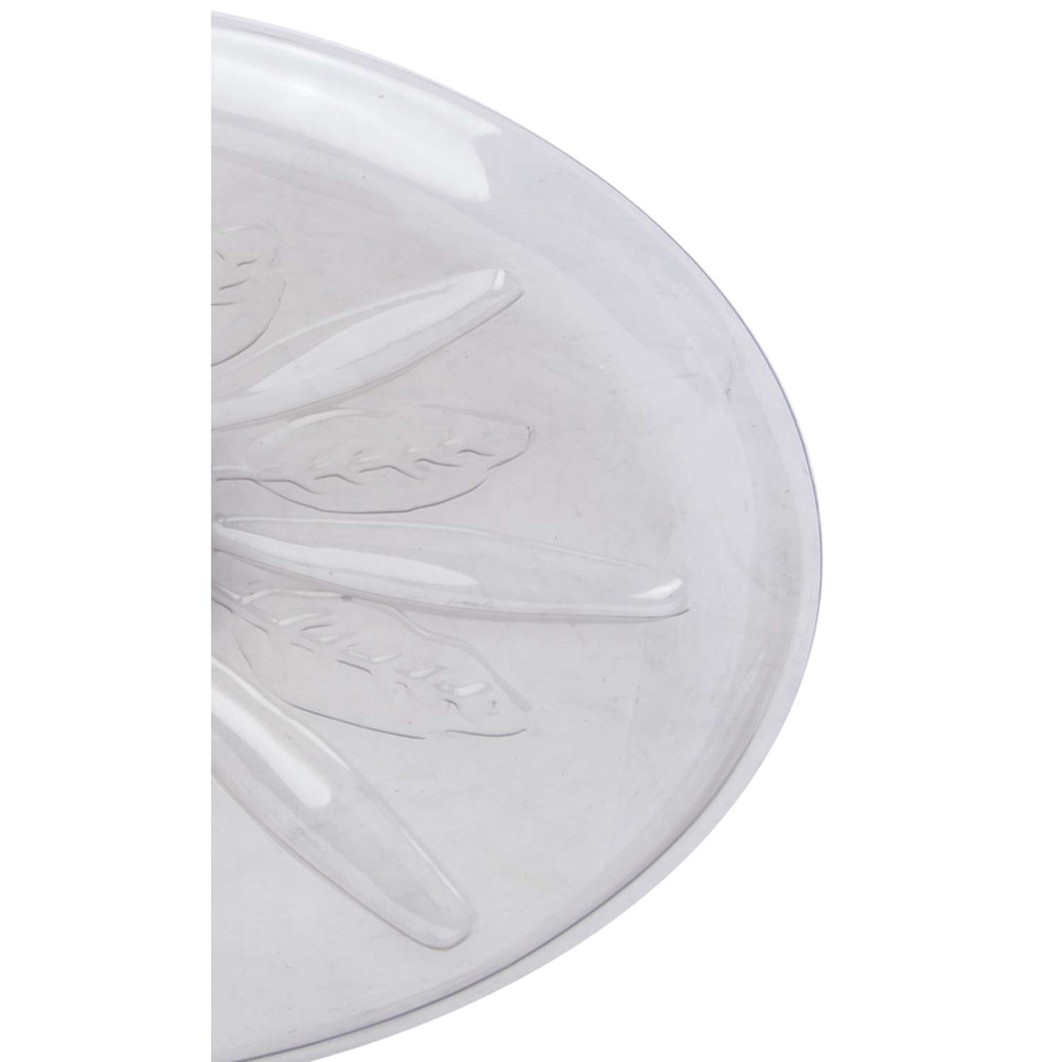 Bond 4 in. D Vinyl Plant Saucer Clear