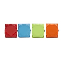 Kikkerland Assorted ABS/Stainless Steel Magnetic Clip