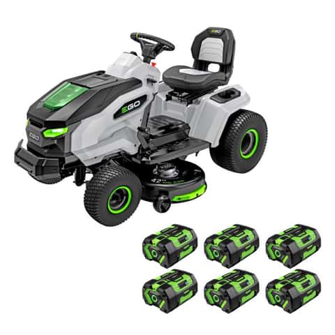 Battery riding lawn online mower