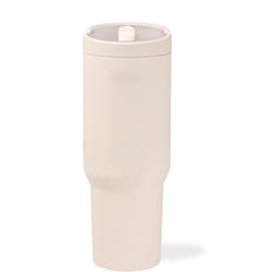 Hydrojug 32 oz Cream Sports Water Bottle w/Straw