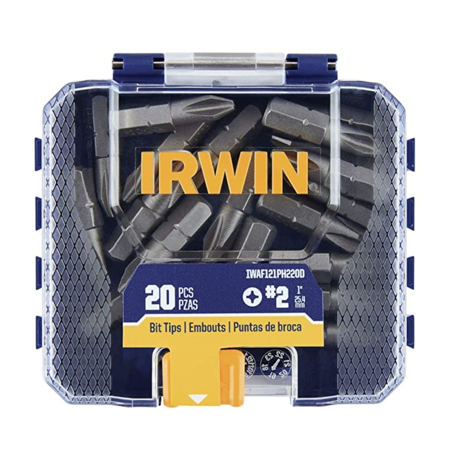 Photos - Drill Bit IRWIN Phillips #2 X 1 in. L Screwdriver Bit Set Steel 20 pc IWAF121PH220D 