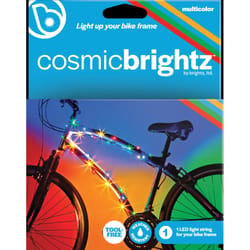 Brightz Cosmic Brightz Multicolor LED Bike Accessory ABS Plastics, Silicone/Rubber, Iron, Electronic