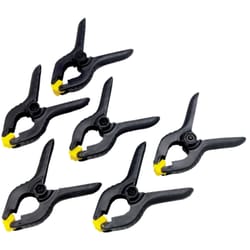 Performance Tool Project Pro 1-1/4 in. Spring Clamp Set 6 pc