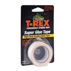 T-Rex Clear 180 in. L X 0.75 in. W Double-Sided Adhesive