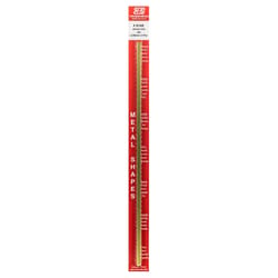 K&S 0.081 in. D X 12 in. L Brass Rod 3 pk