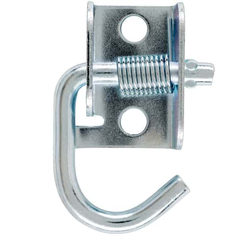 Hampton Small Zinc-Plated Silver Steel 1.625 in. L Rope Binding Hook 150 lb  1 pk - Ace Hardware