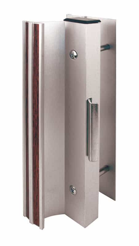 Prime Line Wood Tone Aluminum Outdoor Patio Door Handle Set Ace