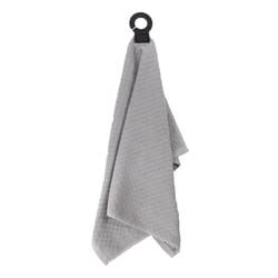 Ritz Hook and Hang 18 in. H X 28 in. W X .5 in. L Titanium Cotton Kitchen Towel