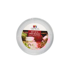 Gemco Clear Glass Prep Bowl Set 4 oz