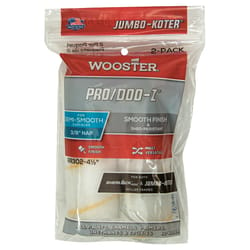 Wooster Pro/Doo-Z Fabric 4-1/2 in. W X 3/8 in. Mini Paint Roller Cover 2 pk