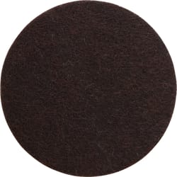 Shepherd Hardware Self-Adhesive Pad 5 mil X 3 in. W X 3 in. L Felt Brown 4 pk