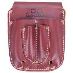 CLC Signature Elite 5 pocket Leather Tool Holder Brown