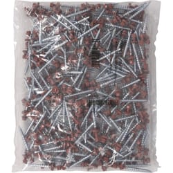 HILLMAN No. 10 X 2 in. L Hex Drive Washer Head Roofing Screws 250 pk
