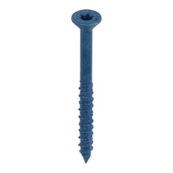 Tapcon 1/4 in. in. X 2-3/4 in. L Star Flat Head High/Low Concrete Screws