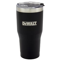 DeWalt 30 oz Black BPA Free Vacuum Insulated Tumbler