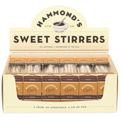 Hammond's Candies Natural Toffee Cocoa Stirrers 1 pk