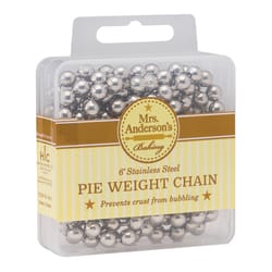 Harold Import Silver Stainless Steel Baking Pie Weight Chain