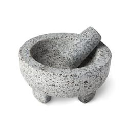 Fox Run Gray Granite Mortar and Pestle